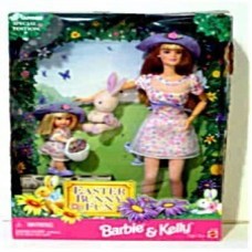 Easter Bunny Fun Barbie & Kelly Gift Set   